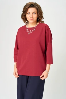 Джемпер 9408 красный BLISS