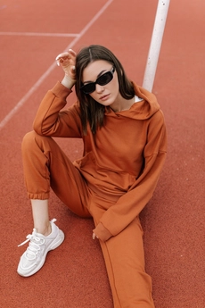 Спортивный костюм 2444 кирпич BUTER