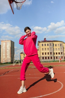Спортивный костюм 2444 фуксия BUTER