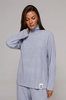 Костюм брючный 3202 голубой BUTER