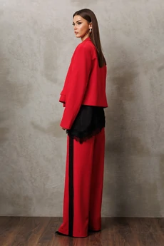 Брюки 3222 красный BUTER