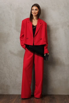 Брюки 3222 красный BUTER