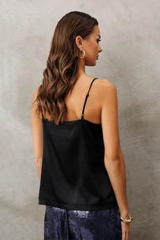 Топ 3224 черный + синий BUTER