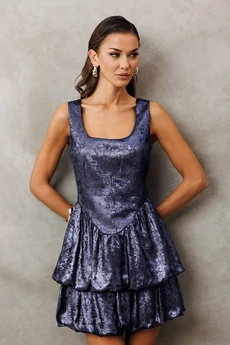 Топ 3225 синий перламутр BUTER