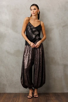 Брюки 3229 бронзовый перламутр BUTER