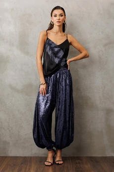 Брюки 3229 синий перламутр BUTER