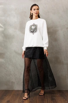 Джемпер 3231 молочный BUTER