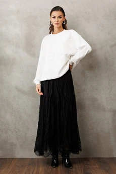 Юбка 3233 черный BUTER