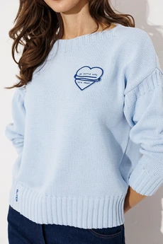 Джемпер 3253 голубой BUTER