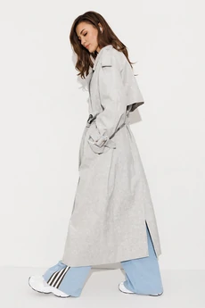 Плащ 3270 светло-серый BUTER
