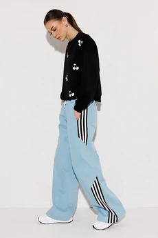 Брюки 3250 голубой + черный BUTER