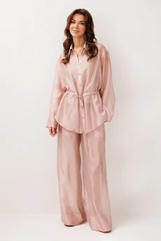 Костюм брючный 3284 розовый BUTER