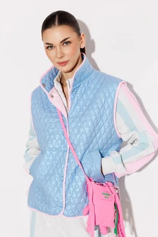 Жилет 3285 голубой перламутр BUTER