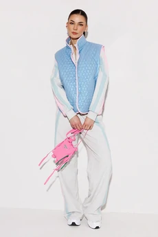 Жилет 3285 голубой перламутр BUTER