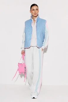 Жилет 3285 голубой перламутр BUTER