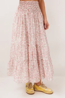 Юбка 3299 розовые цветы BUTER