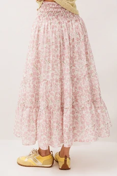 Юбка 3299 розовые цветы BUTER