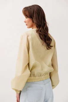 Бомбер 3301 нежная олива BUTER