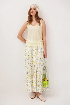 Юбка 3342 принт цветы BUTER