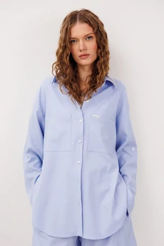 Блузка 3317 голубой BUTER