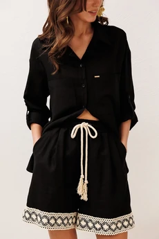 Блузка 3317 черный BUTER