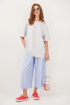 Кюлоты  3340 голубой BUTER