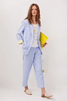 Брюки 3344 голубой BUTER