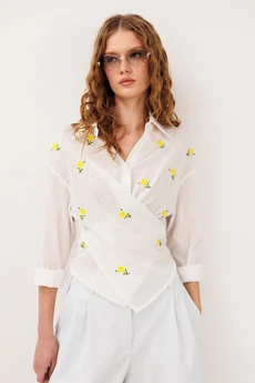 Блузка 3333 молочный BUTER