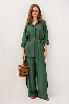 Костюм брючный 3336 изумруд BUTER