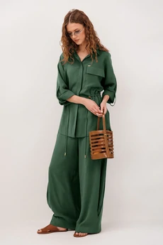Костюм брючный 3336 изумруд BUTER