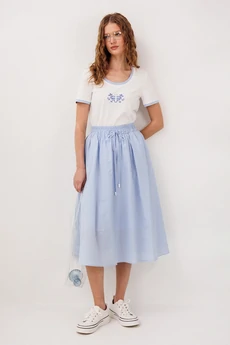 Юбка 3330 голубой BUTER