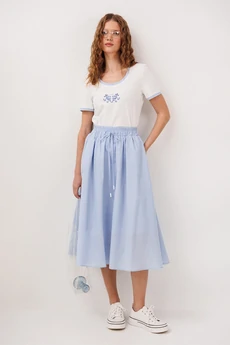 Юбка 3330 голубой BUTER