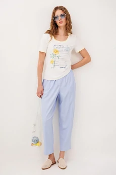 Брюки 3344 голубой BUTER