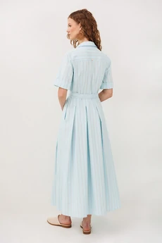 Платье 3341 небесная полоска BUTER