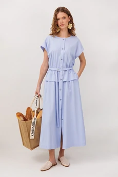 Платье 3343 голубой BUTER