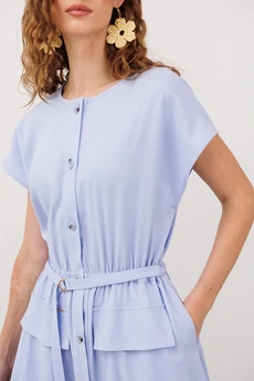 Платье 3343 голубой BUTER