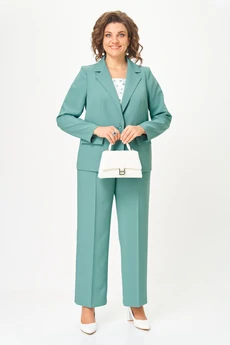 Костюм брючный 1016 бирюзовый Багира АнТа
