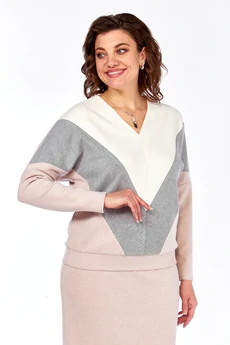 Костюм с юбкой 1073 розовый Багира АнТа