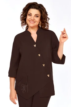 Костюм брючный 1090 шоколад Багира АнТа