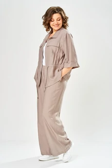 Костюм брючный 1111 бежевый Багира АнТа