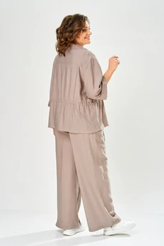 Костюм брючный 1111 бежевый Багира АнТа