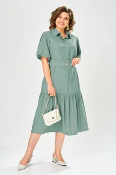 Платье 1112 мята Багира АнТа