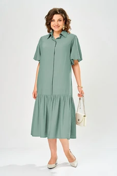 Платье 1112 мята Багира АнТа