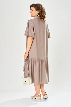 Платье 1112 бежевый Багира АнТа