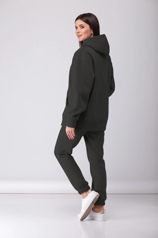 Спортивный костюм 3070-1 черный Багряница