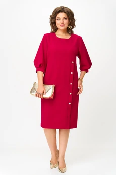 Платье 3170 алый Багряница