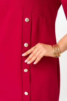 Платье 3170 алый Багряница