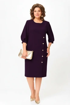 Платье 3170 фиолетовый Багряница