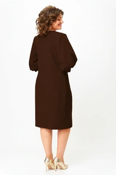 Платье 3170 горький шоколад Багряница