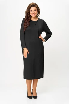 Платье 3177 иссиня-черный Багряница